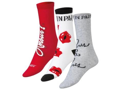 Calze da donna “Disney, Snoopy, Emily in Paris”, 3 paia