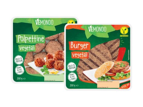 VEMONDO Burger o polpettine vegetali