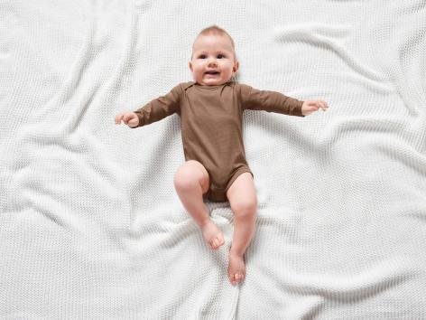 lupilu® Body a manica lunga da neonati, 5 pezzi