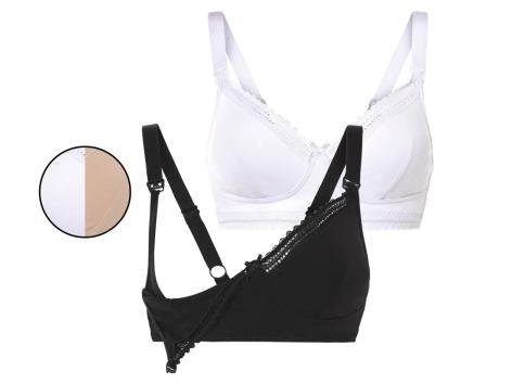 esmara® Reggiseno per allattamento, 2 pezzi