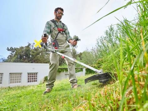 PARKSIDE PERFORMANCE® Decespugliatore ricaricabile 2 in 1, 40 V