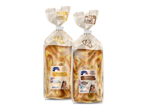 Brioche di pasta lievitata con farcitura