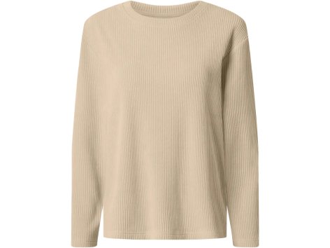 Pullover in velluto da donna