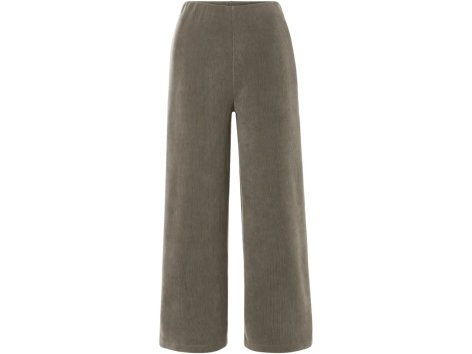 Pantaloni ampi in velluto da donna