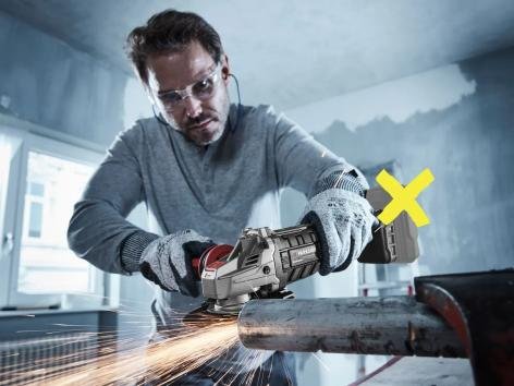 PARKSIDE PERFORMANCE® Smerigliatrice angolare ricaricabile