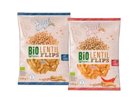 SNACK DAY Stick di lenticchie bio