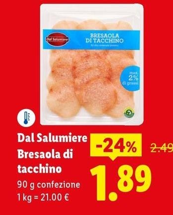 Dal Salumiere - Bresaola Di Tacchino