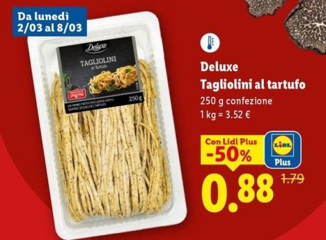Deluxe - Tagliolini Al Tartufo