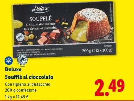 Deluxe - Souffle Al Cioccolato