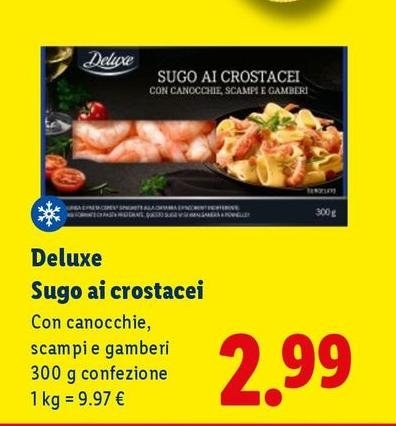 Deluxe - Sugo Ai Crostacei