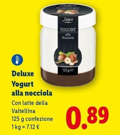 Deluxe - Yogurt Alla Nocciola