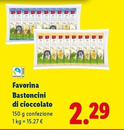 Favorina - Bastoncini Di Cioccolato