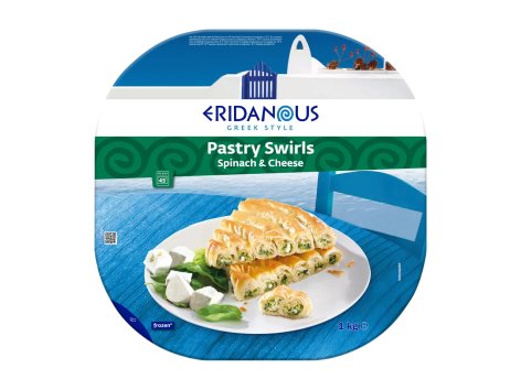 ERIDANOUS Chiocciole di pasta sfoglia