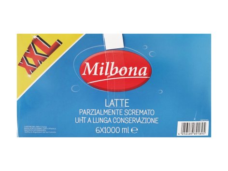 MILBONA Latte parzialmente scremato UHT