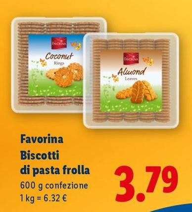 Favorina - Biscotti Di Pasta Frolla