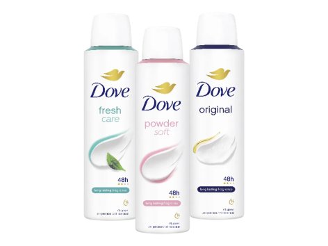 DOVE Deospray