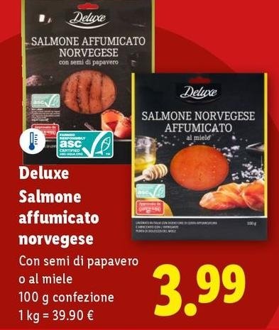 Deluxe - Salmone Affumicato Norvegese