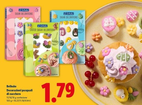 Belbake - Decorazioni Pasquali Di Zucchero
