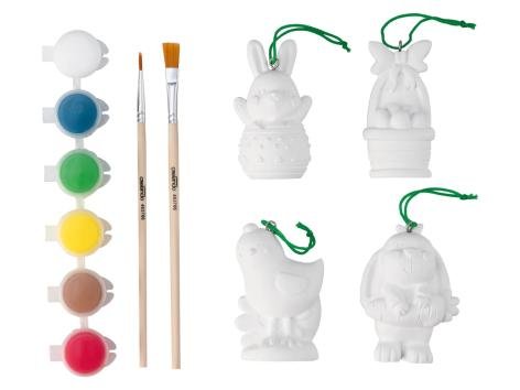 crelando® Decorazioni pasquali da dipingere, 12 pezzi