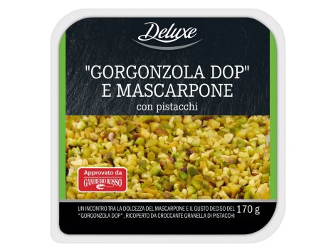 DELUXE Gorgonzola DOP e mascarpone con pistacchi