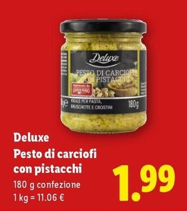 Deluxe - Pesto Di Carciofi Con Pistacchi