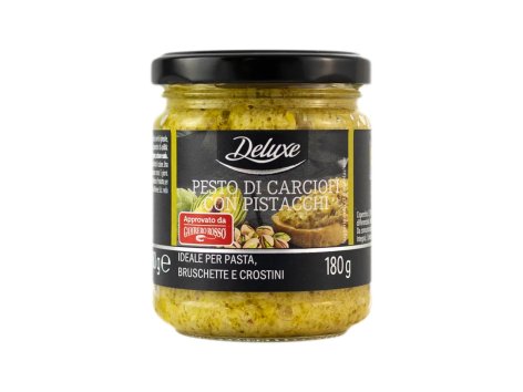 DELUXE Pesto di carciofi con pistacchi