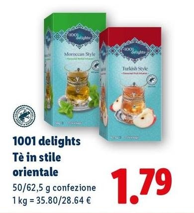 1001 Delights - Tè In Stile Orientale