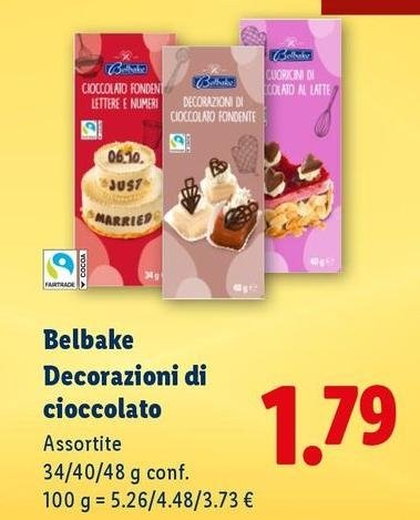 Belbake - Decorazioni Di Cioccolato