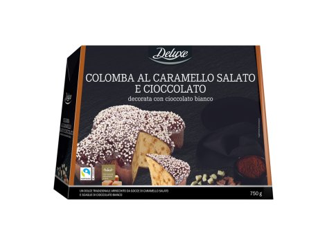 Colomba al caramello salato e cioccolato