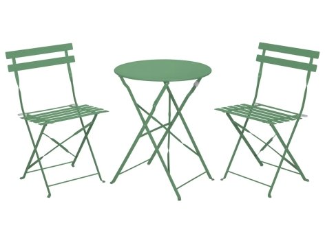 Set tavolo e sedie da giardino