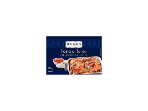 Pasta al forno con polpette