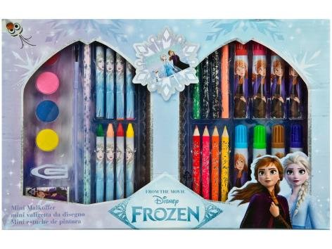 Valigetta per colorare per bambini, 34 pezzi “Paw Patrol, Frozen, Gabby’s Dollhouse”