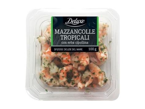 Mazzancolle con erba cipollina