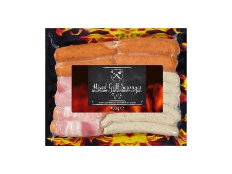 Salsicce miste di suino