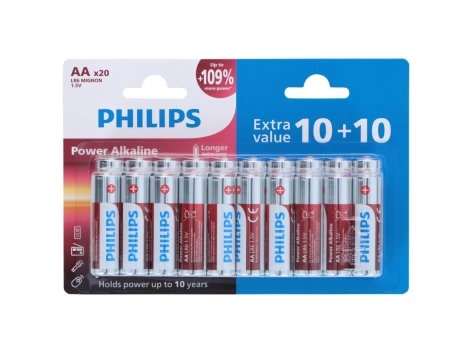 Batterie stilo, 20 pezzi