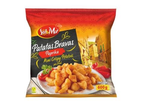 Spicchi di patate impanate e speziate