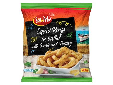 Anelli di totano con aglio