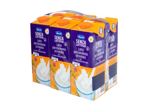 Latte senza lattosio parzialmente scremato UHT