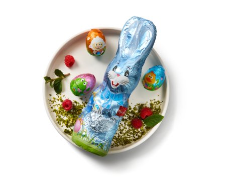 Coniglietto di cioccolato al latte