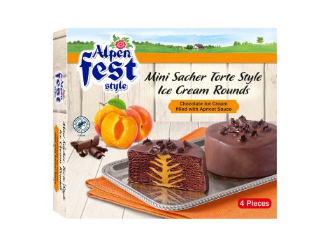 Tortine gelato Sacher