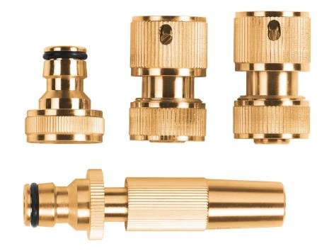 Innesti per l'irrigazione, distributore a 2 vie, rubinetto a sfera o doccetta per giardino