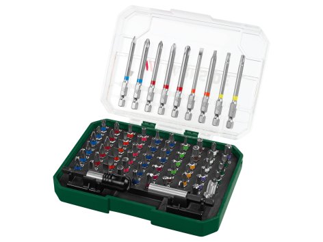 Set bit, 71 pezzi o bit e chiavi a bussola, 56 pezzi