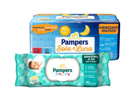 Baby Dry o Sole&Luna salviettine