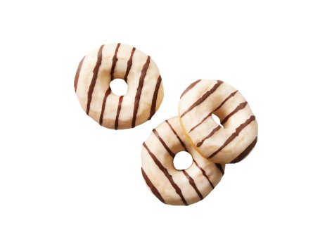 4 donut ripieni vaniglia