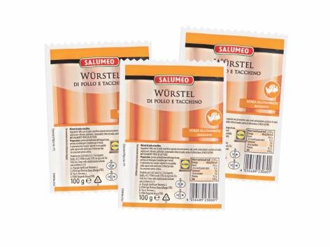 Mini würstel di pollo e tacchino