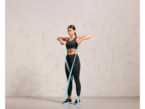 Set manubri da 1 kg, polsiere, estensore, attrezzo per addominali o set fasce elastiche, 4 pezzi