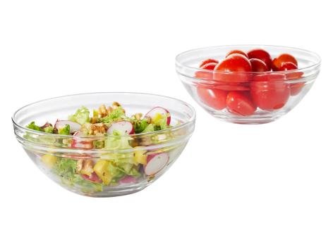 Set ciotole in vetro, 2 o 4 pezzi