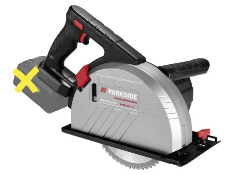 Sega circolare ricaricabile per metallo