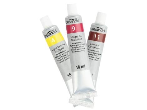 Colori acrilici, 24 pezzi