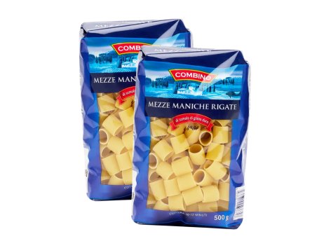 Mezze maniche rigate